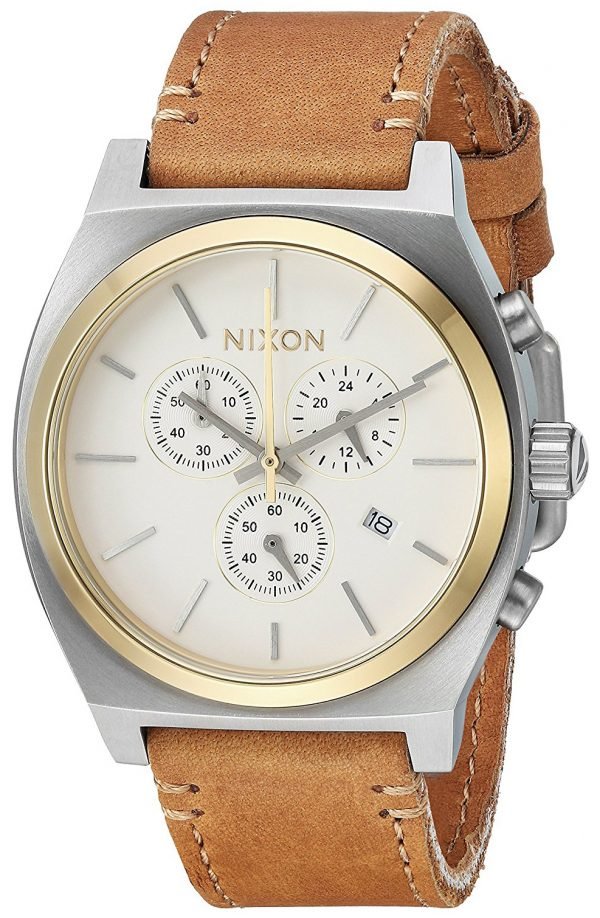 Nixon The Time Teller A11642548-00 Kello Kerma / Nahka