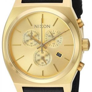 Nixon The Time Teller A1164510-00 Kello Kullattu / Nahka