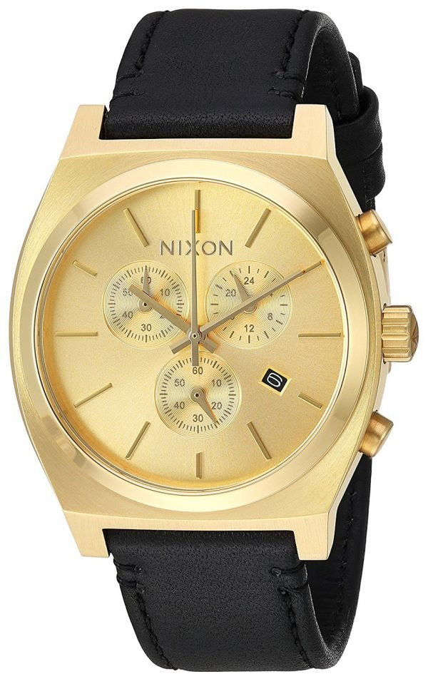 Nixon The Time Teller A1164510-00 Kello Kullattu / Nahka