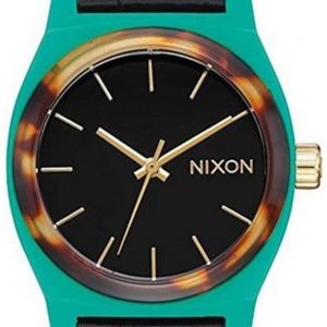 Nixon The Time Teller A11722707-00 Kello Musta / Nahka