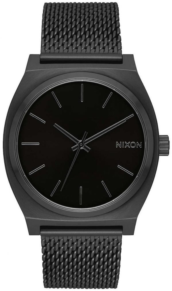 Nixon The Time Teller A1187001-00 Kello Musta / Teräs