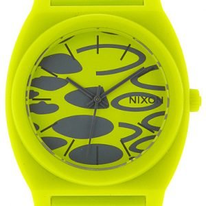 Nixon The Time Teller A119590-00 Kello Keltainen / Muovi