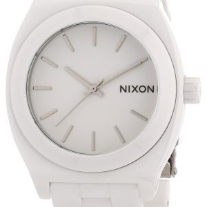 Nixon The Time Teller A2501100-00 Kello Valkoinen / Keraaminen