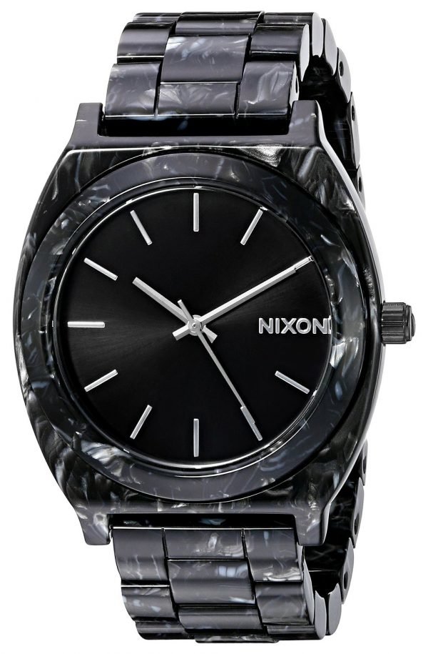 Nixon The Time Teller A3272185-00 Kello Musta / Muovi