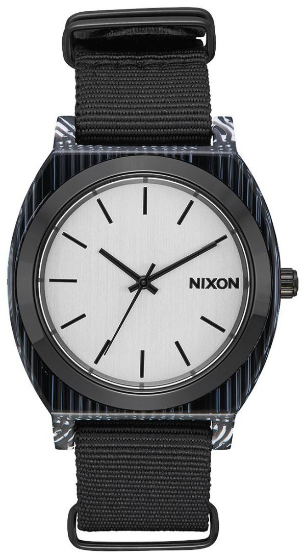 Nixon The Time Teller A3272345-00 Kello Hopea / Tekstiili