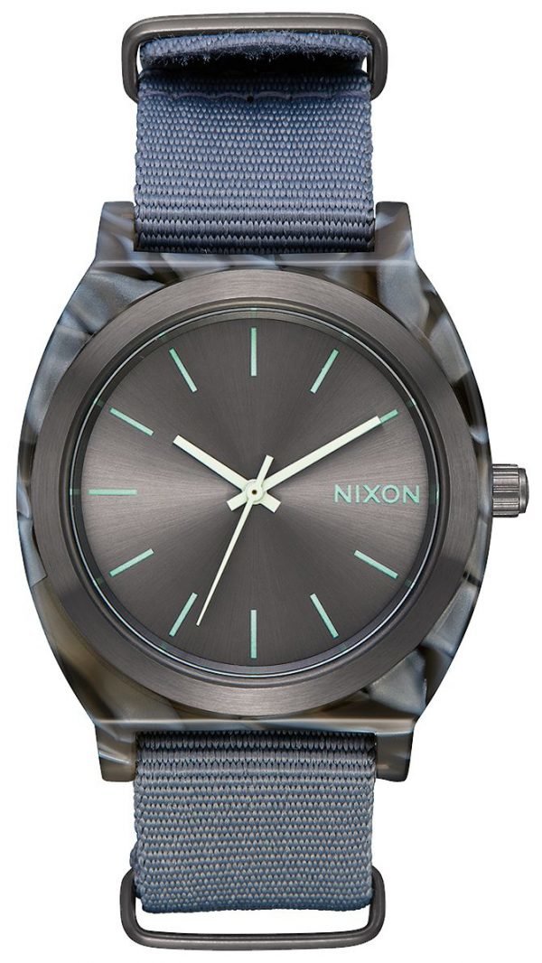 Nixon The Time Teller A3272635-00 Kello Harmaa / Tekstiili