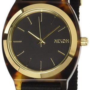 Nixon The Time Teller A327647-00 Kello Musta / Kullansävytetty