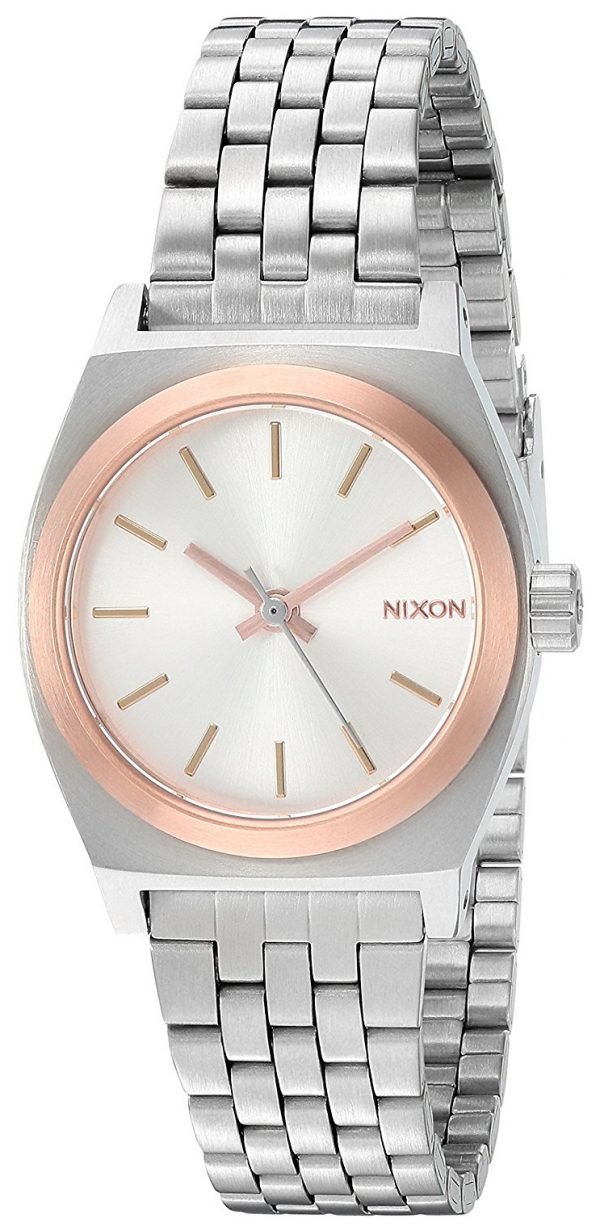 Nixon The Time Teller A3992632-00 Kello Hopea / Teräs