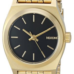 Nixon The Time Teller A399513-00 Kello Musta / Kullansävytetty