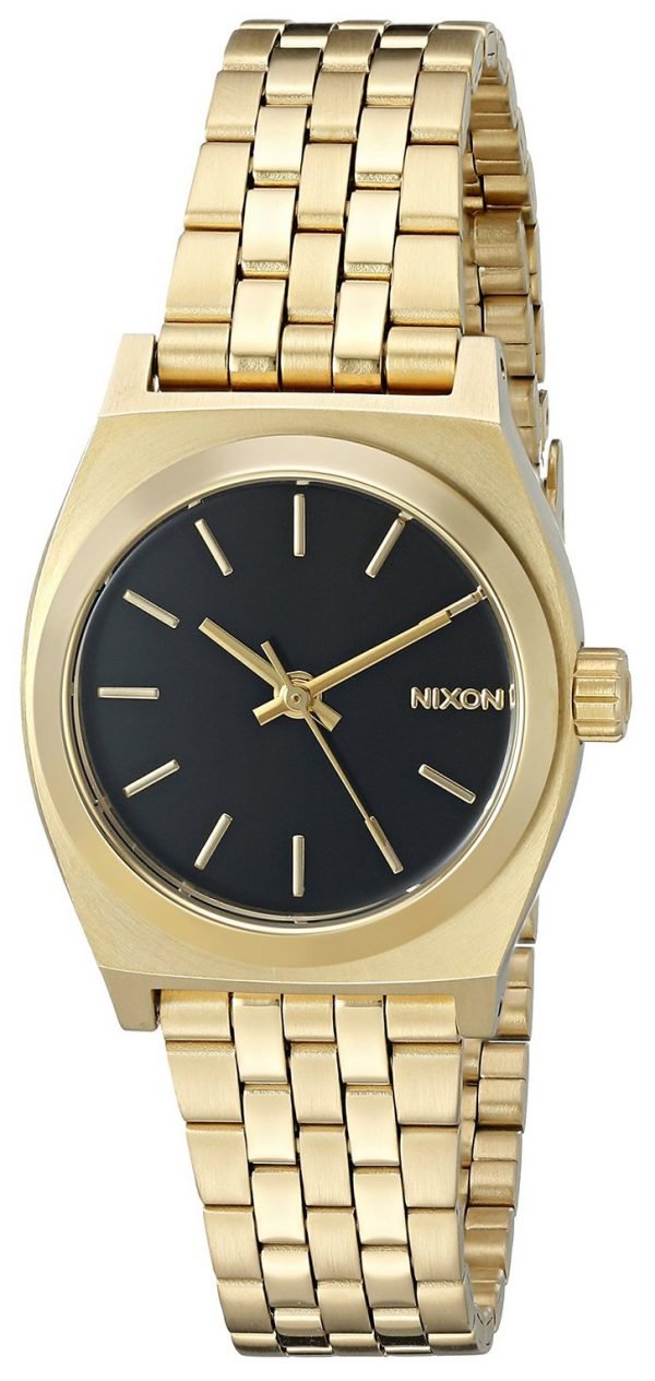 Nixon The Time Teller A399513-00 Kello Musta / Kullansävytetty