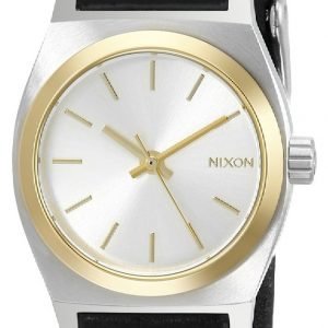 Nixon The Time Teller A5091884-00 Kello Hopea / Nahka