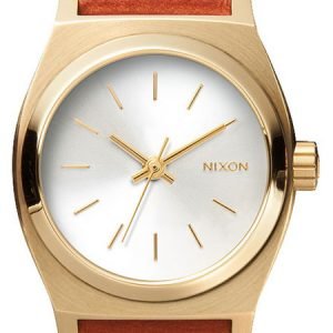 Nixon The Time Teller A5091976-00 Kello Hopea / Nahka