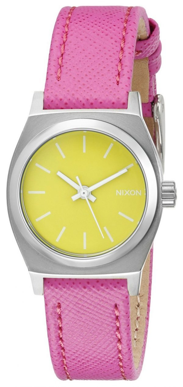 Nixon The Time Teller A5092081-00 Kello Keltainen / Nahka