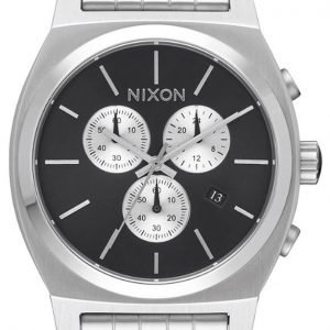 Nixon The Time Teller A9722348-00 Kello Musta / Teräs