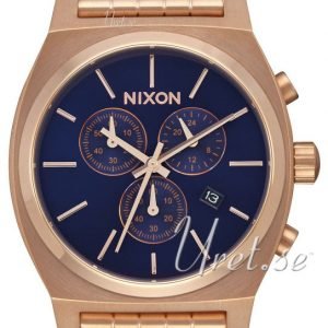 Nixon The Time Teller A9722398-00 Kello Sininen / Punakultasävyinen