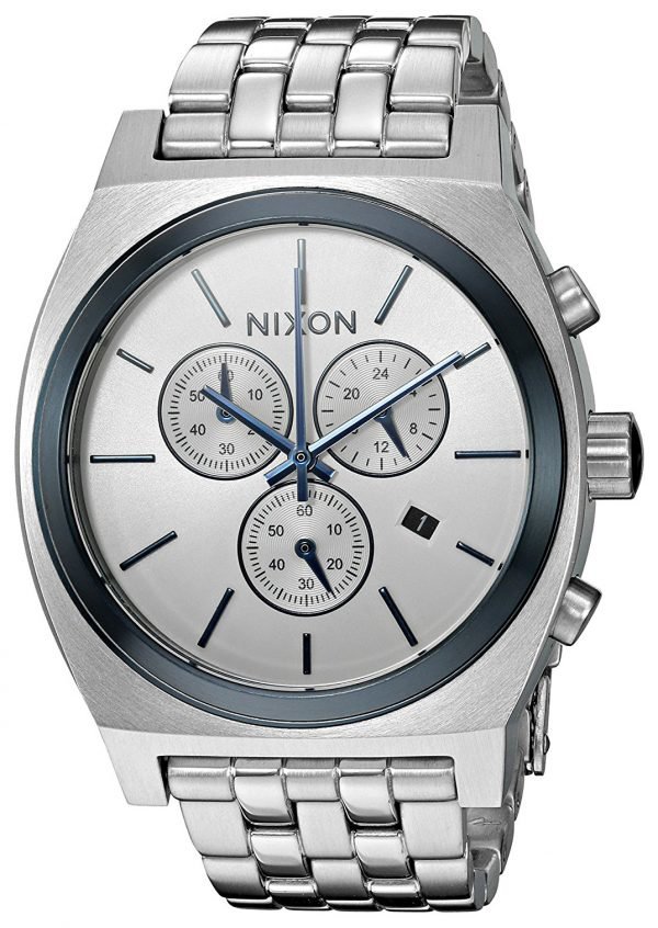 Nixon The Time Teller A9722450-00 Kello Hopea / Teräs