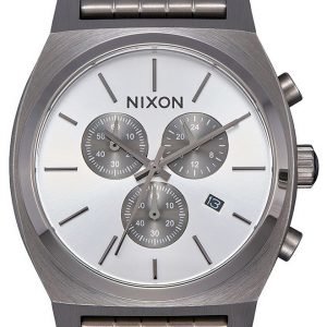 Nixon The Time Teller A972632-00 Kello Valkoinen / Teräs