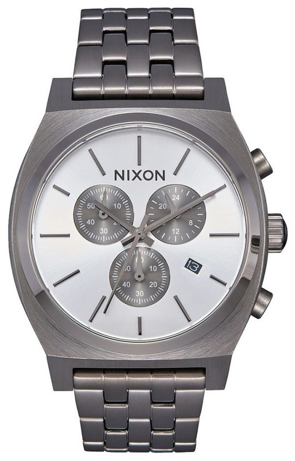 Nixon The Time Teller A972632-00 Kello Valkoinen / Teräs