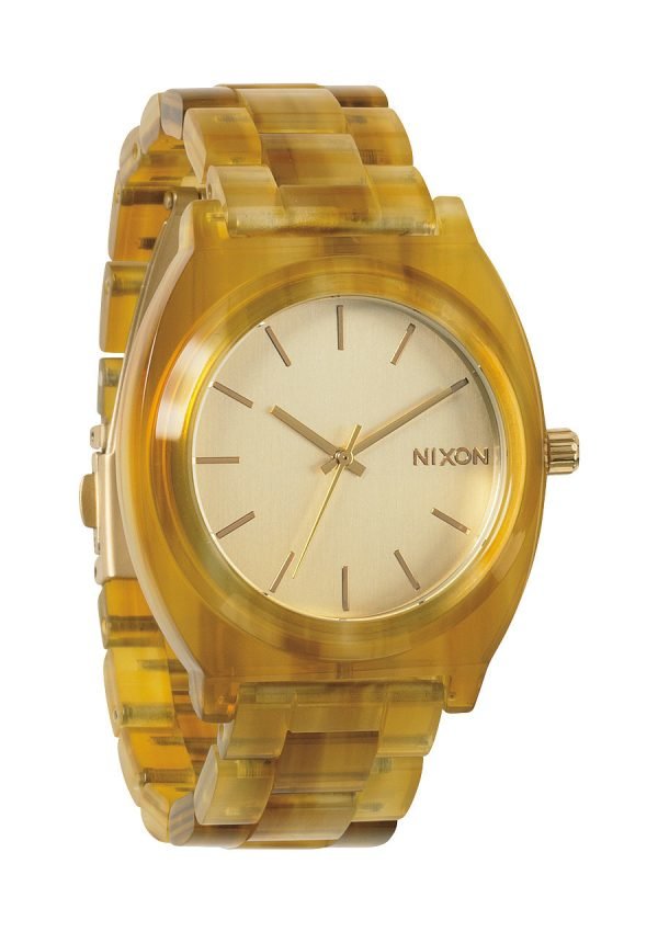 Nixon The Time Teller Acetate A3271423-00 Kello Samppanja / Keraaminen