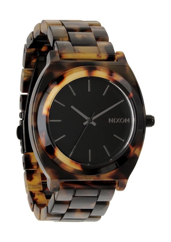 Nixon The Time Teller Acetate A327646-00 Kello Musta / Keraaminen