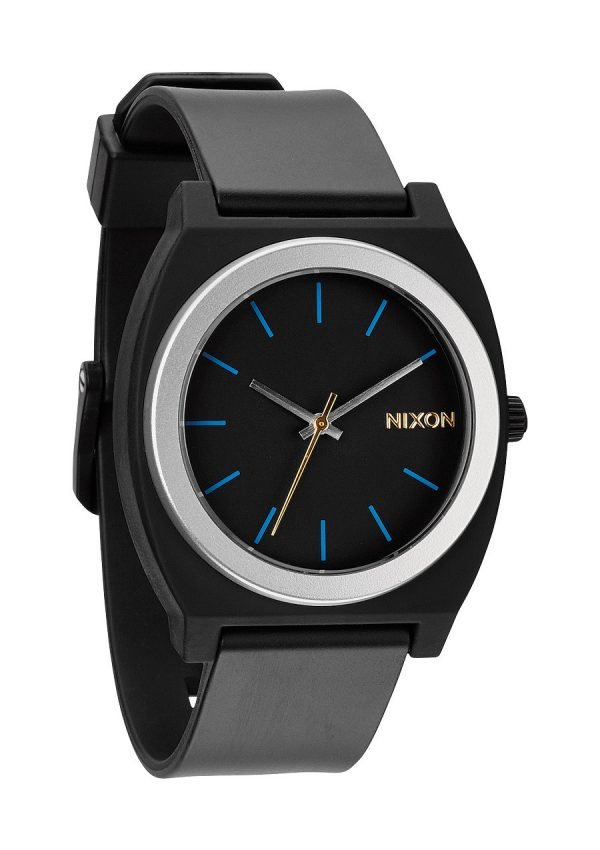 Nixon The Time Teller P A1191529-00 Kello Musta / Muovi