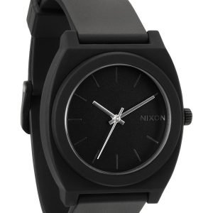 Nixon The Time Teller P A119524-00 Kello Musta / Muovi