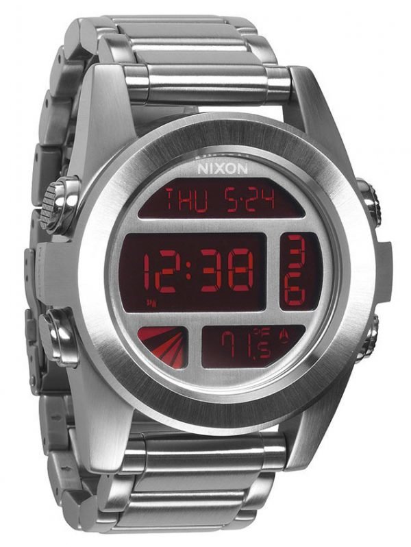 Nixon The Unit A3601263-00 Kello Lcd / Teräs