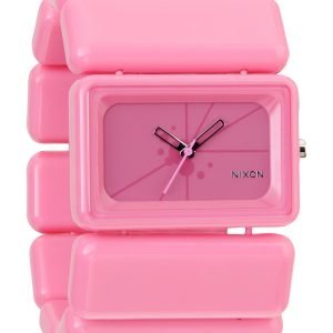 Nixon The Vega A726226-00 Kello Pinkki / Muovi