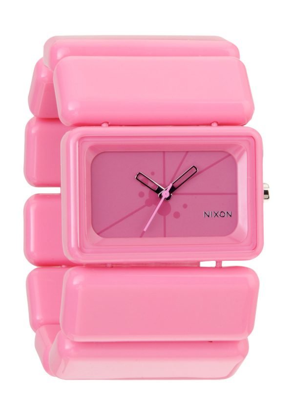 Nixon The Vega A726226-00 Kello Pinkki / Muovi