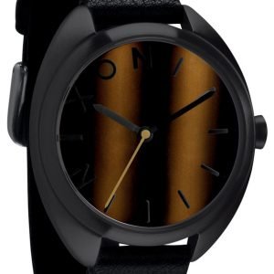 Nixon Wit Tigerseye A3182073-00 Kello Musta / Nahka