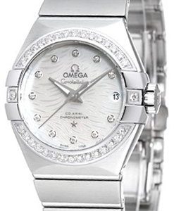 Omega Constellation Co-Axial 27mm 123.15.27.20.55.003 Kello