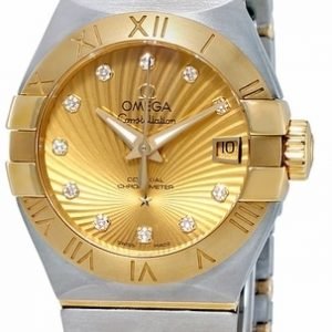 Omega Constellation Co-Axial 27mm 123.20.27.20.58.001 Kello