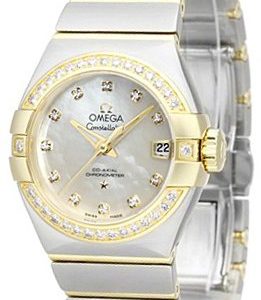 Omega Constellation Co-Axial 27mm 123.25.27.20.55.003 Kello