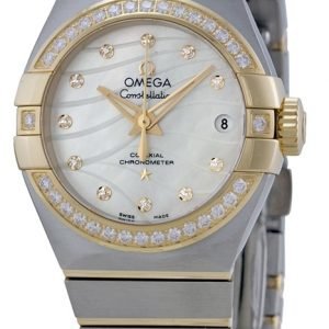 Omega Constellation Co-Axial 27mm 123.25.27.20.55.004 Kello