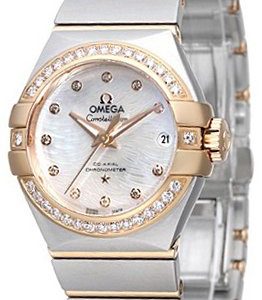 Omega Constellation Co-Axial 27mm 123.25.27.20.55.006 Kello