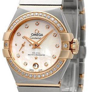 Omega Constellation Co-Axial 27mm 127.25.27.20.55.001 Kello