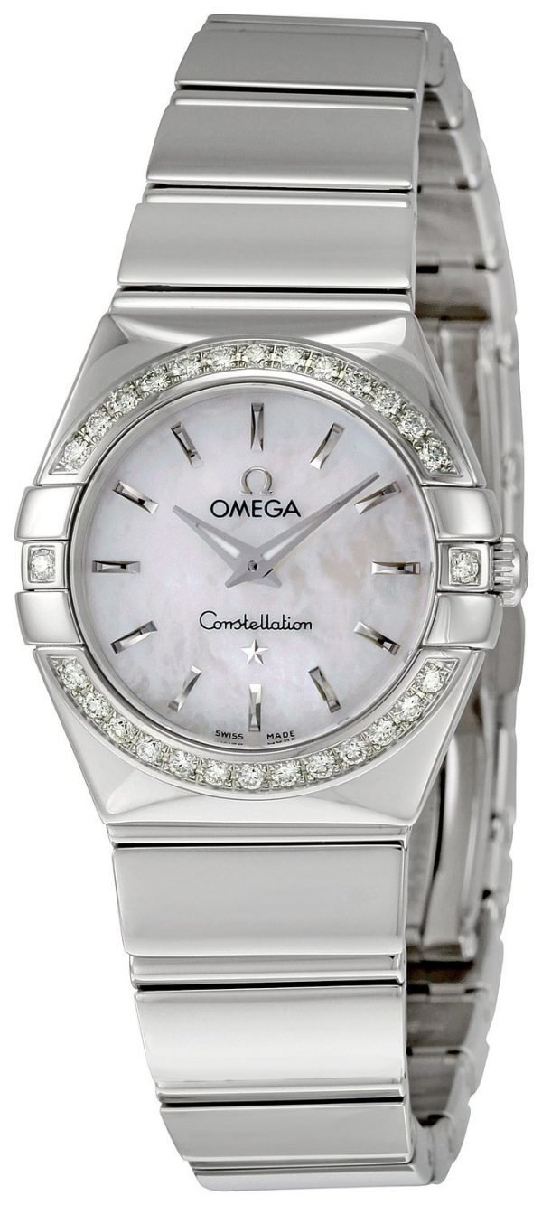 Omega Constellation Quartz 24mm 123.15.24.60.05.002 Kello