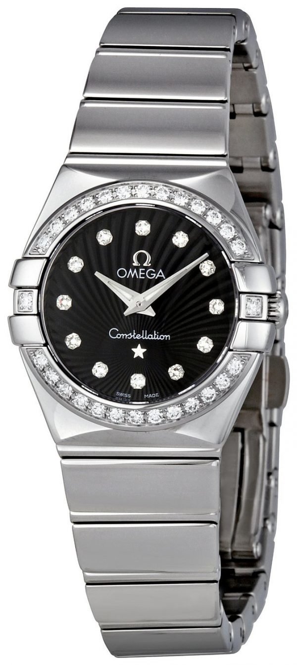 Omega Constellation Quartz 24mm 123.15.24.60.51.002 Kello