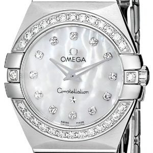 Omega Constellation Quartz 24mm 123.15.24.60.55.001 Kello