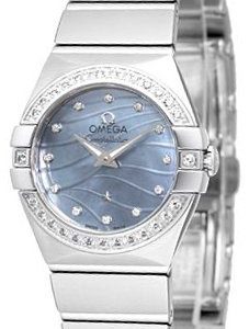 Omega Constellation Quartz 24mm 123.15.24.60.57.001 Kello