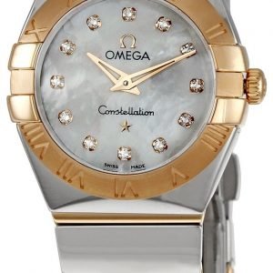 Omega Constellation Quartz 24mm 123.20.24.60.55.003 Kello