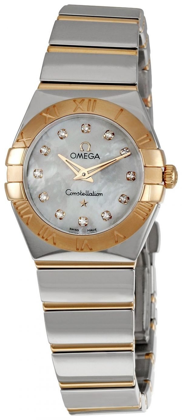 Omega Constellation Quartz 24mm 123.20.24.60.55.003 Kello