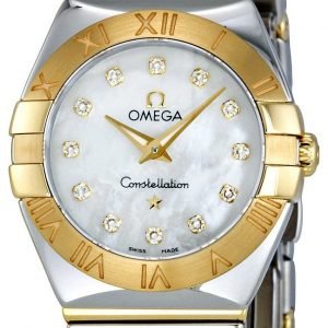 Omega Constellation Quartz 24mm 123.20.24.60.55.004 Kello