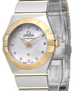 Omega Constellation Quartz 24mm 123.20.24.60.55.008 Kello