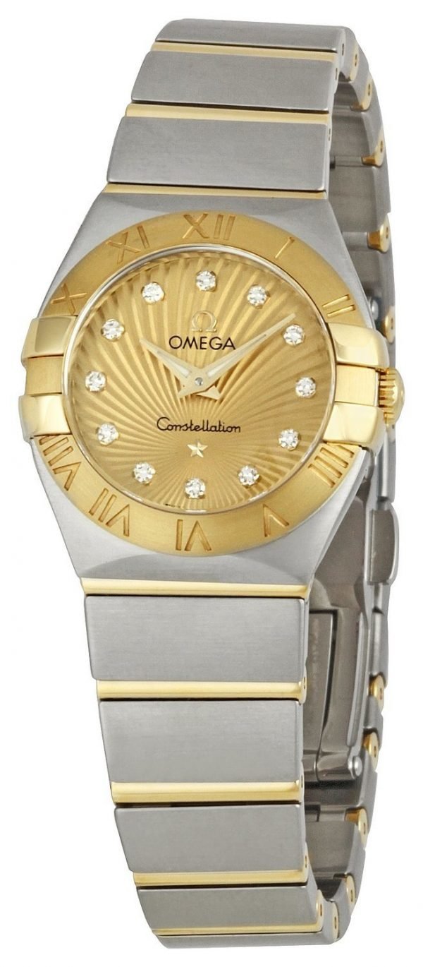 Omega Constellation Quartz 24mm 123.20.24.60.58.001 Kello