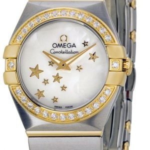 Omega Constellation Quartz 24mm 123.25.24.60.05.001 Kello