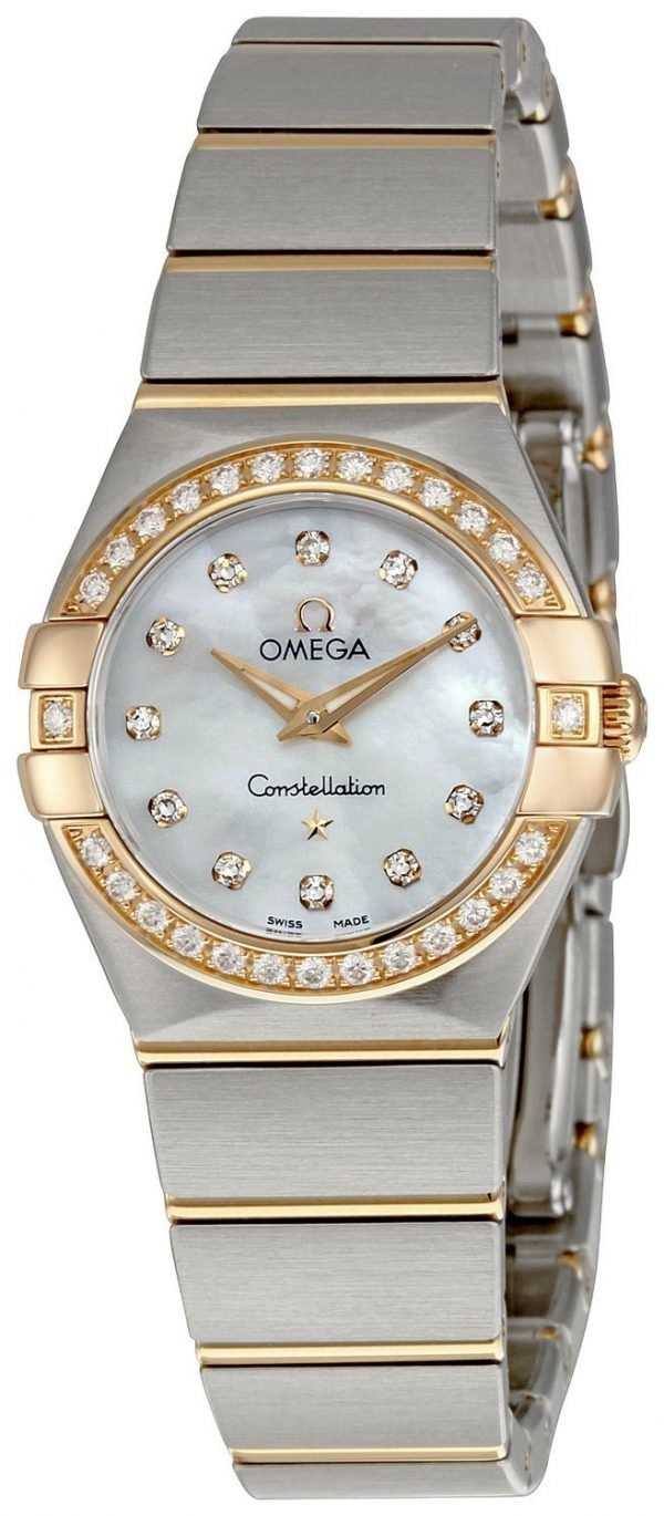 Omega Constellation Quartz 24mm 123.25.24.60.55.001 Kello