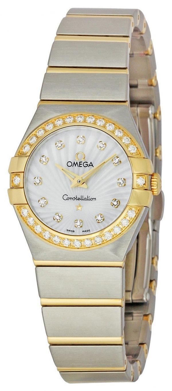 Omega Constellation Quartz 24mm 123.25.24.60.55.004 Kello