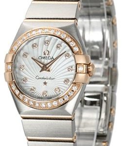 Omega Constellation Quartz 24mm 123.25.24.60.55.009 Kello