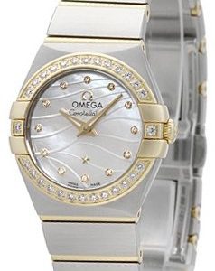 Omega Constellation Quartz 24mm 123.25.24.60.55.011 Kello